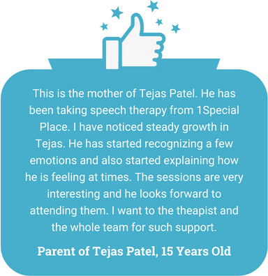 Testimonials Speech therapy success Child speech development Emotional growth Therapeutic support Dedicated therapists Engaging sessions Tejas Patel Speech therapy impact Supportive team